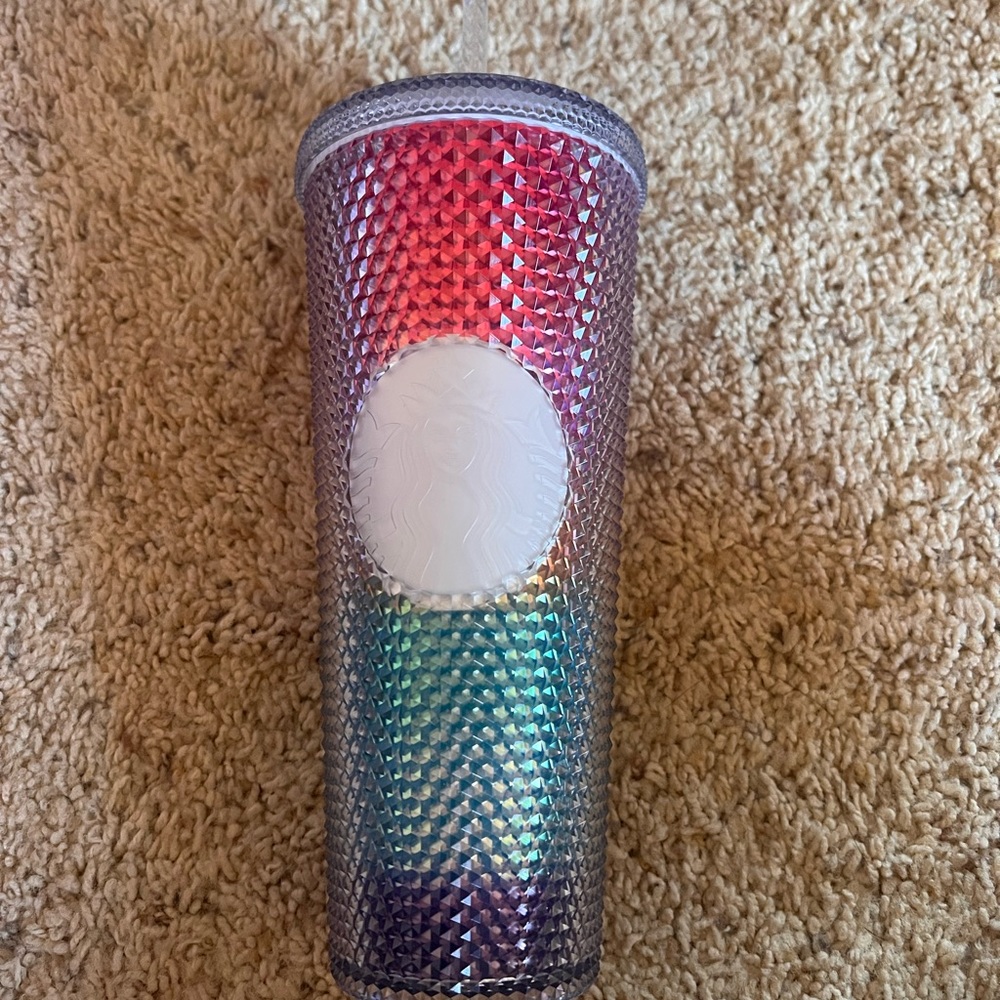 Starbucks 2020 Rainbow Studded Cold Cup Tumbler